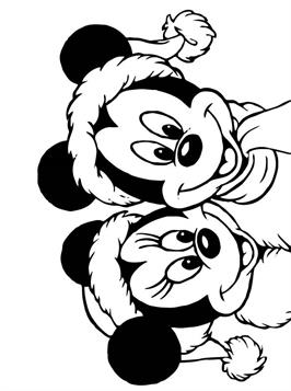 50+ Micky Maus Ausmalbilder Weihnachten Kostenloser | Ausmalbilder